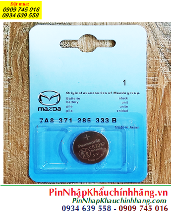 MAZDA CR2032; Pin Remote Ôtô MAZDA CR2032 lithium 3v chính hãng (Loại vỉ 01 viên)